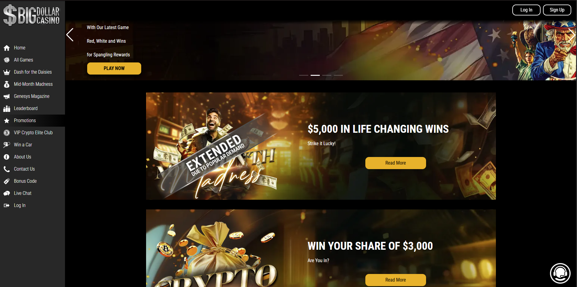 Big Dollar Casino Bonus Offers and Wagering Rules